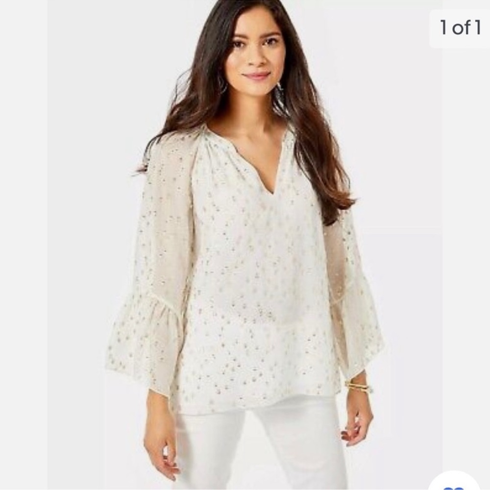 Lilly Pulitzer Matilda Silk Top